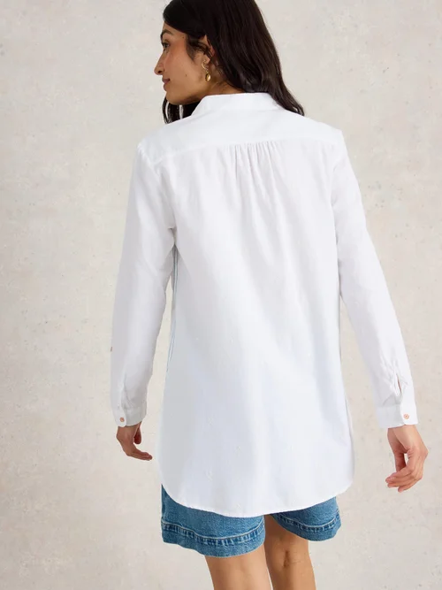 Lange Bluse Sophie - Pale Ivory - 44/R Bild 4