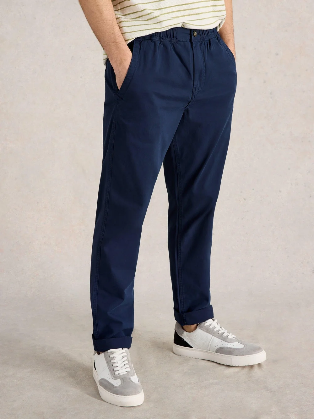 Hose Sutton mit Tunnelzug - Dark Navy - 38/R Bild 1