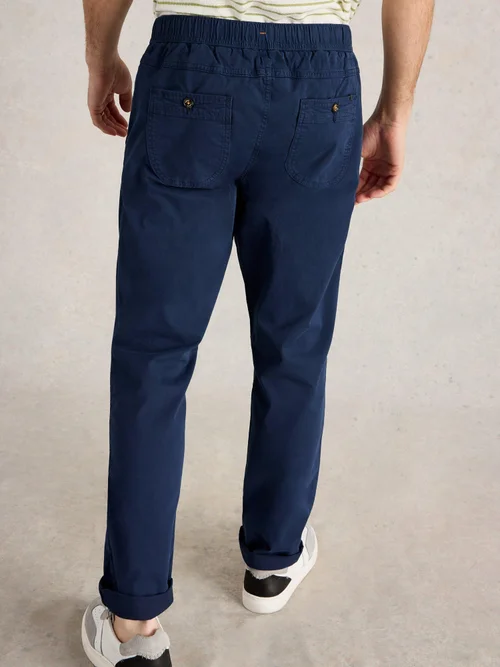 Hose Sutton mit Tunnelzug - Dark Navy - 38/R Bild 4