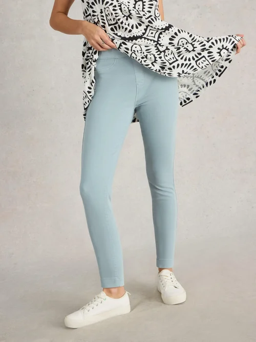 Janey Cropped Jegging - Mid Blue - 44/R Bild 1