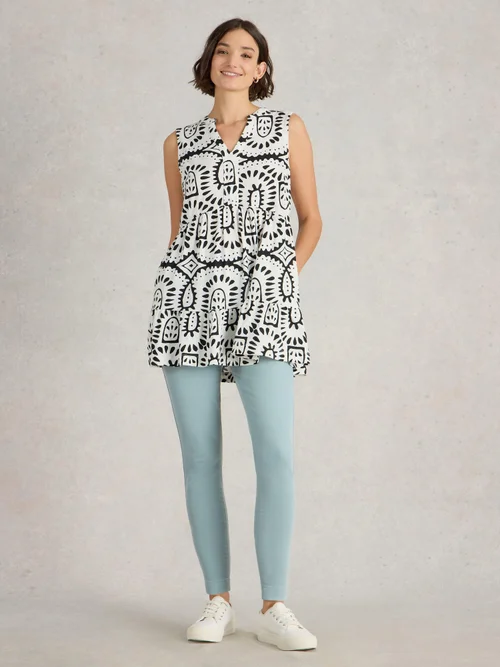 Janey Cropped Jegging - Mid Blue - 52/S Bild 2