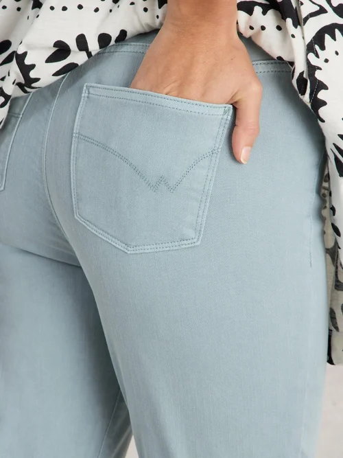 Janey Cropped Jegging - Mid Blue - 52/S Bild 3