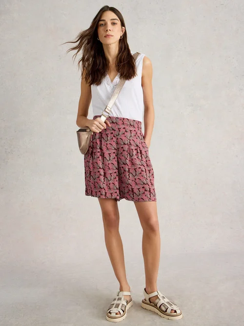 Shorts Matilda in Crinkle-Optik - Pink Pr - 52 Bild 2