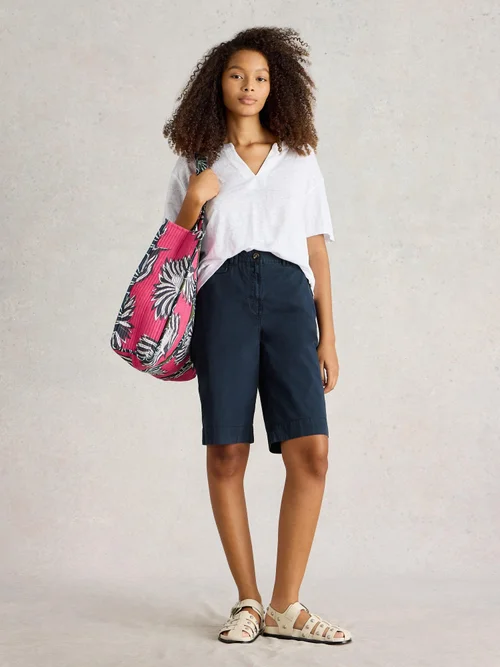 Shorts Hayley aus Bio-Baumwolle - Dark Navy - 46/R Bild 2