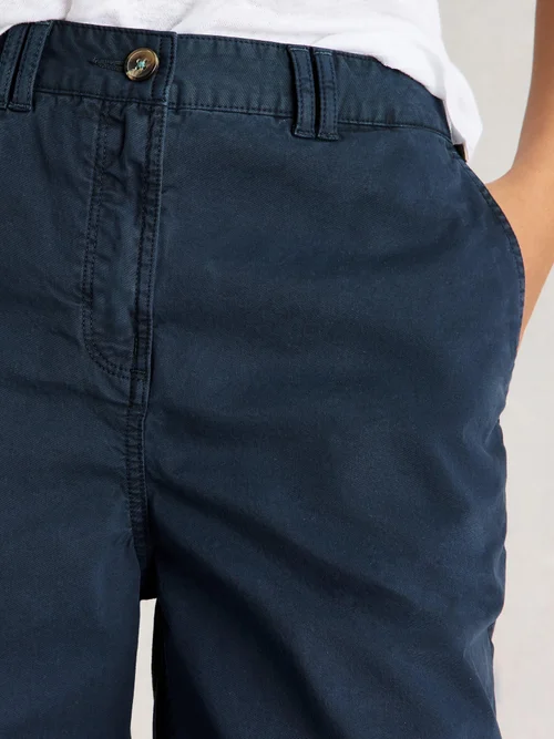 Shorts Hayley aus Bio-Baumwolle - Dark Navy - 46/R Bild 3