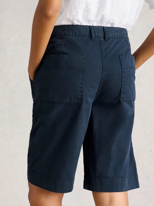 Shorts Hayley aus Bio-Baumwolle - Dark Navy - 46/R Bild 4