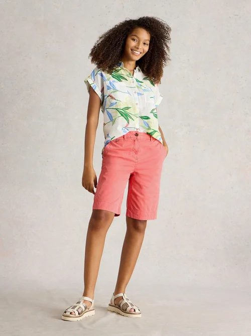 Shorts Hayley aus Bio-Baumwolle - Mid Pink - 52/R Bild 2