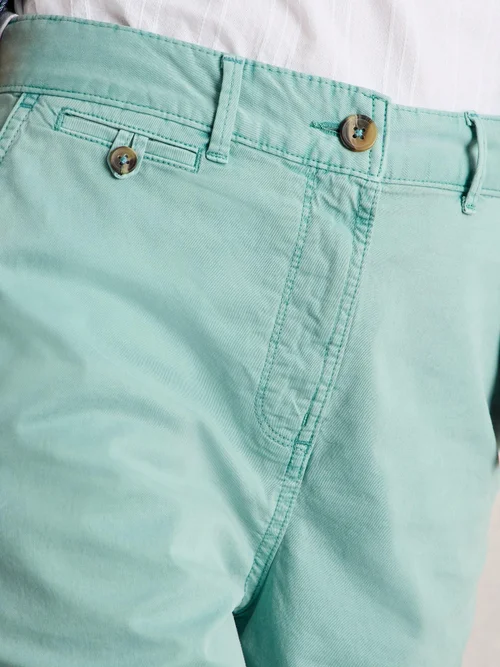 Shorts Hayley aus Bio-Baumwolle - Mid Teal - 52/R Bild 3