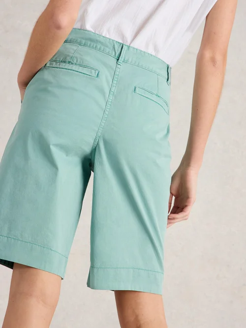 Shorts Hayley aus Bio-Baumwolle - Mid Teal - 52/R Bild 4