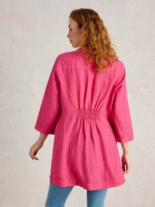 Leinentunika Blake - Brt Pink - 52/R Bild 4
