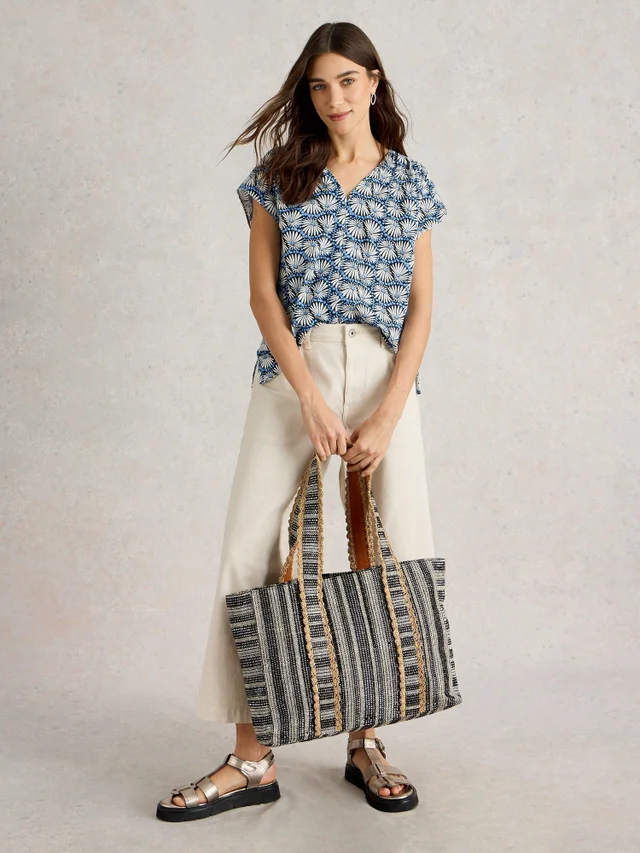 Bluse Rae aus Bio-Baumwolle