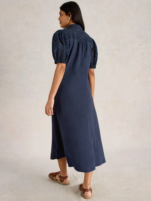 Besticktes Kleid Rua - Dark Navy - 42/R Bild 4