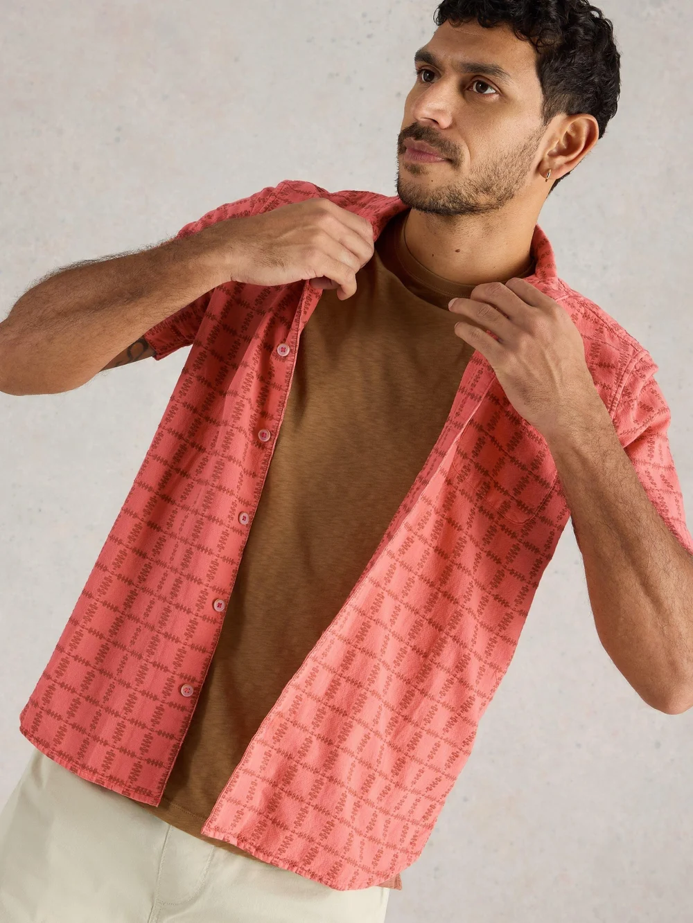 Karohemd Overdye - Deep Pink - XXXL Bild 1