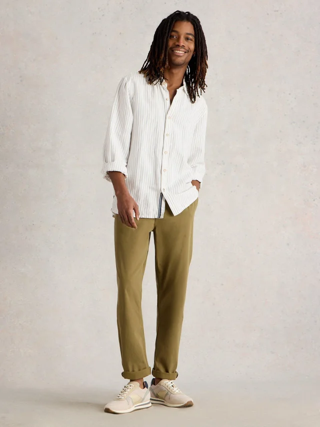 Gestreiftes Langarmhemd Keswick