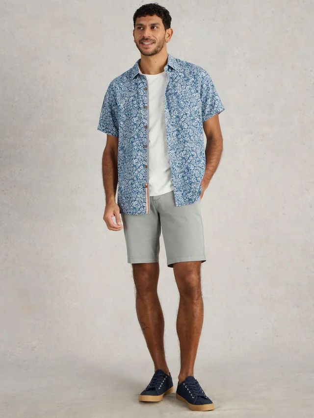 Hemd Finsbury mit Paisley-Print