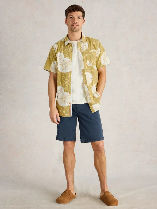 Hemd Finsbury mit floralem Print