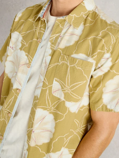 Hemd Finsbury mit floralem Print - Green Pr - XL Bild 3