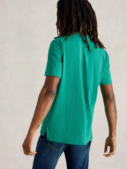 T-Shirt Abersoch mit Reisegrafiken - Teal Pr - XXL Bild 4