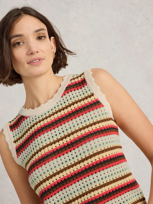Stricktanktop Sunny - Nat Mlt - XL Bild 3