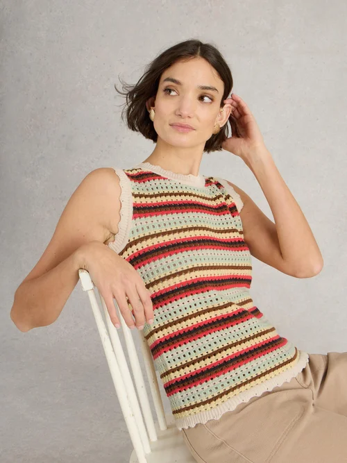 Stricktanktop Sunny - Nat Mlt - XL Bild 1