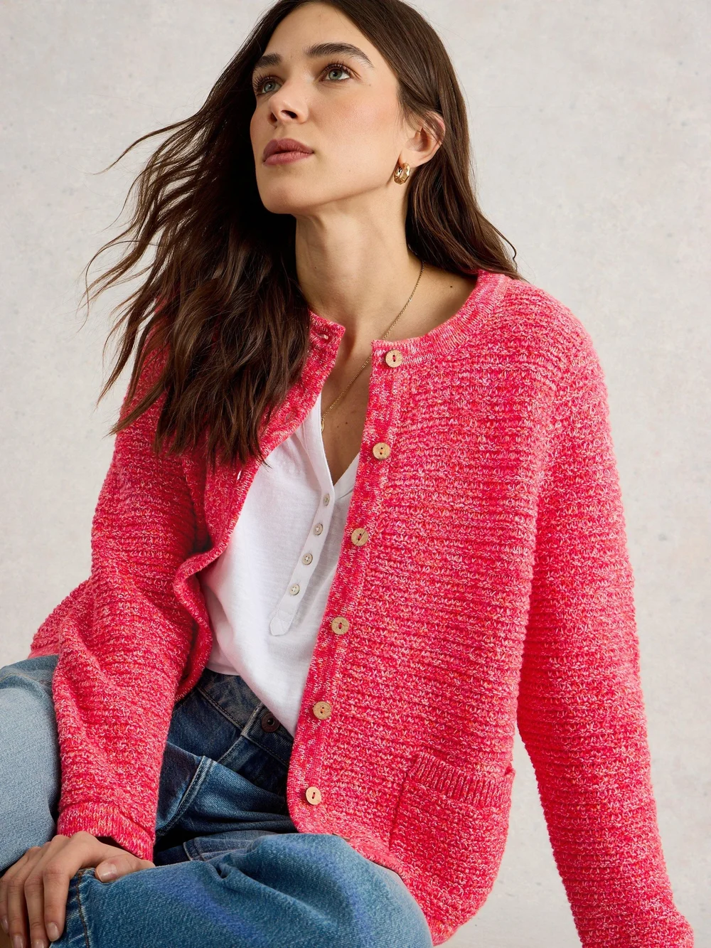 Strickjacke Belle - Brt Pink - 52 Bild 1