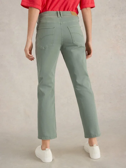 7/8-Jeans Blake mit geradem Bein - Mid Green - 52/R Bild 4