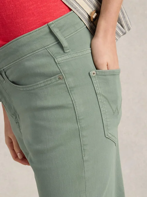 7/8-Jeans Blake mit geradem Bein - Mid Green - 52/R Bild 3