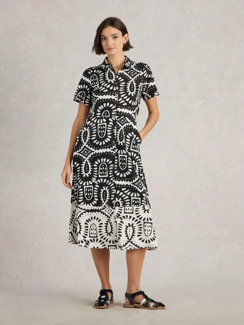 Blusenkleid Rua aus Jersey - Blk Pr - 52/R Bild 2