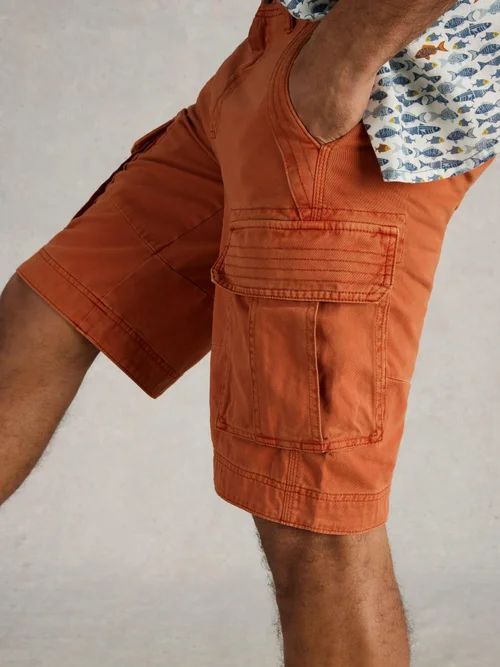 Halsall Cargoshorts aus Bio-Baumwolle - Mid Orange - 38/R Bild 1