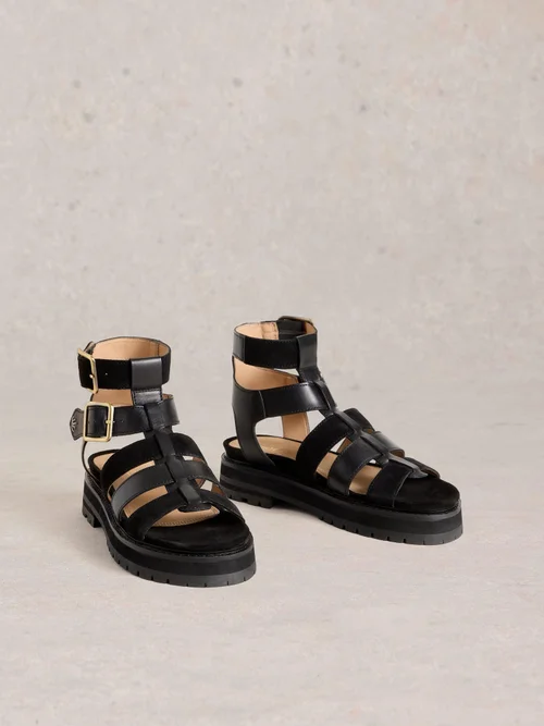 Römersandalen Alexa - Pure Blk - 41 Bild 2