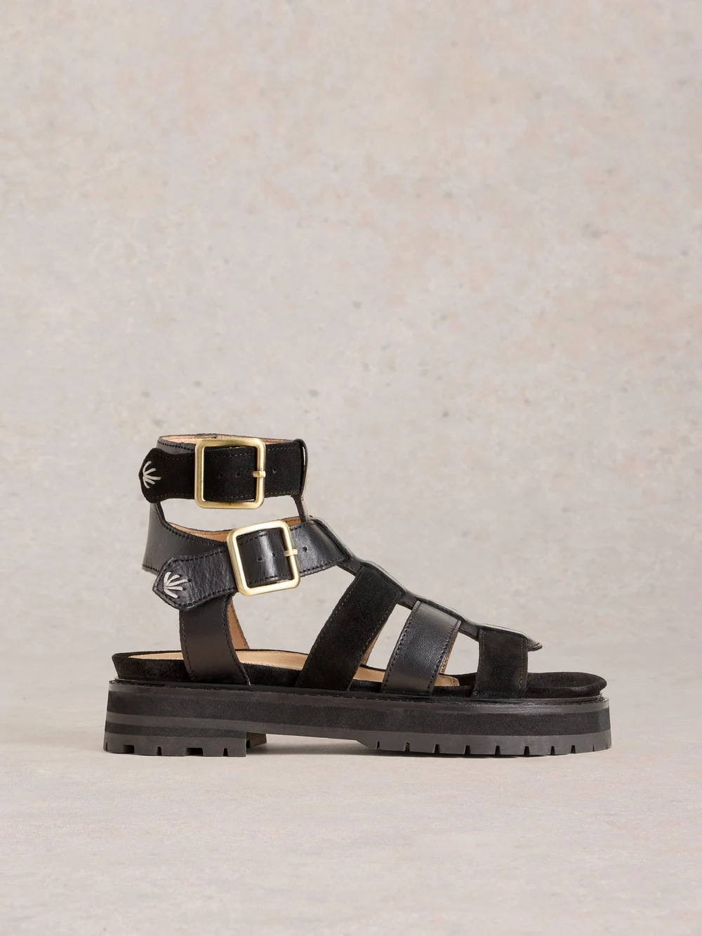 Römersandalen Alexa - Pure Blk - 41 Bild 1