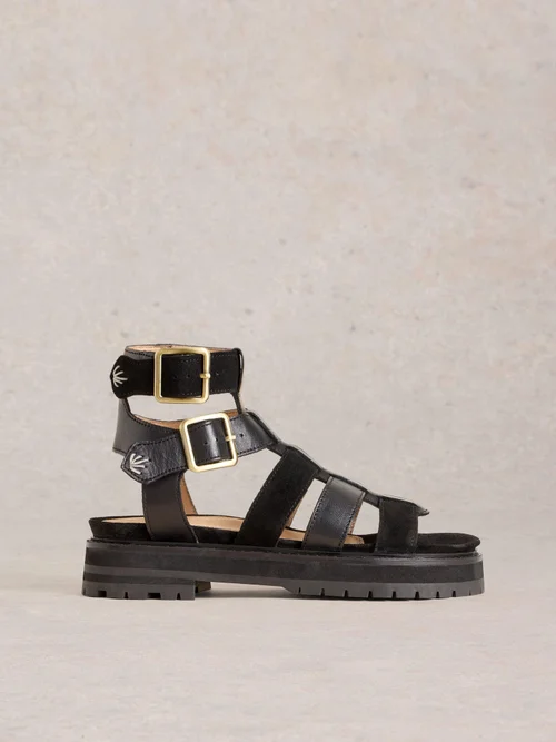 Römersandalen Alexa - Pure Blk - 41 Bild 1