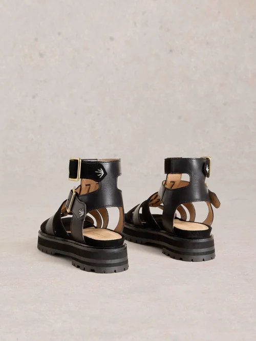 Römersandalen Alexa - Pure Blk - 41 Bild 4