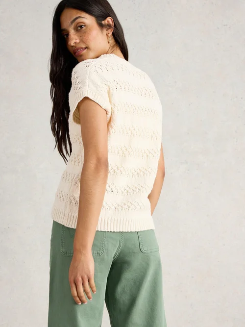 Weste Tessa - Pale Ivory - S Bild 4