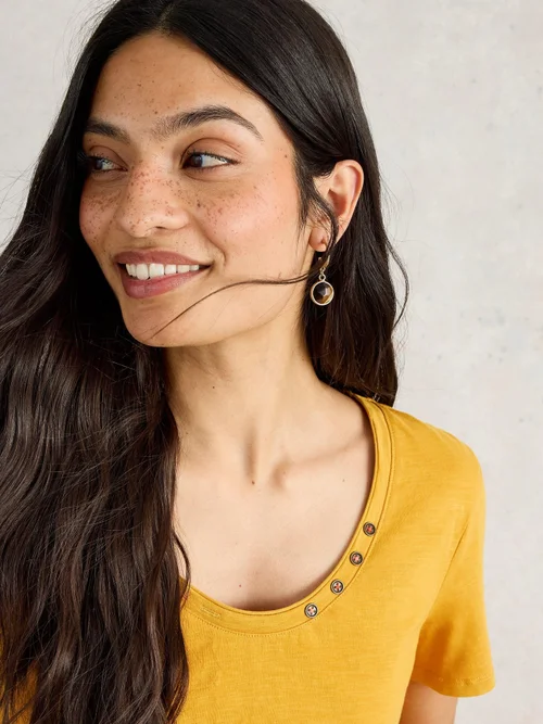 T-Shirt Nadia - Mid Yellow - 52 Bild 3