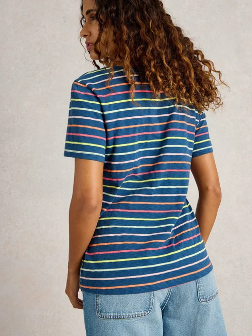 T-Shirt Nadia - Navy Multi - 50 Bild 4