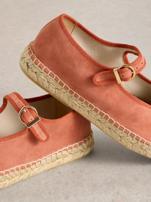 Espadrilles Mary Jane - Mid Orange - 41 Bild 3