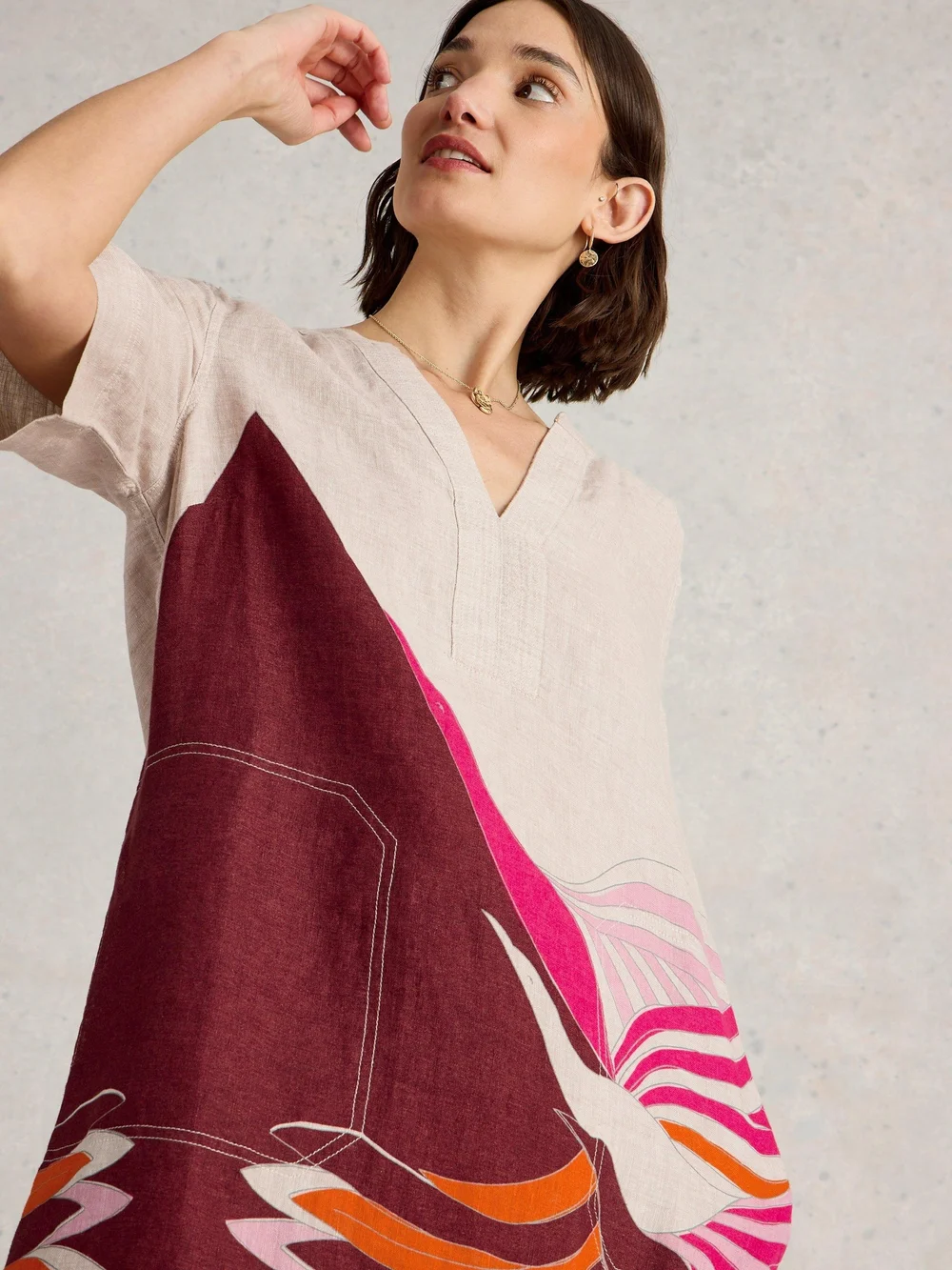 Leinenkleid June - Nat Pr - 52/R Bild 1