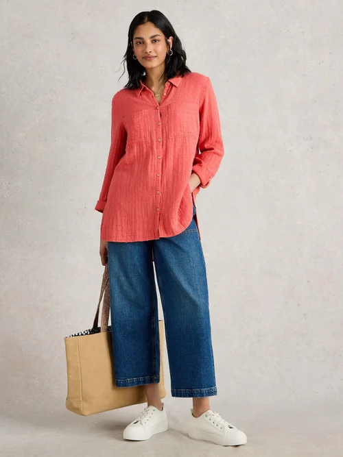 Lange Bluse Sophie - Mid Pink - 42/R Bild 2