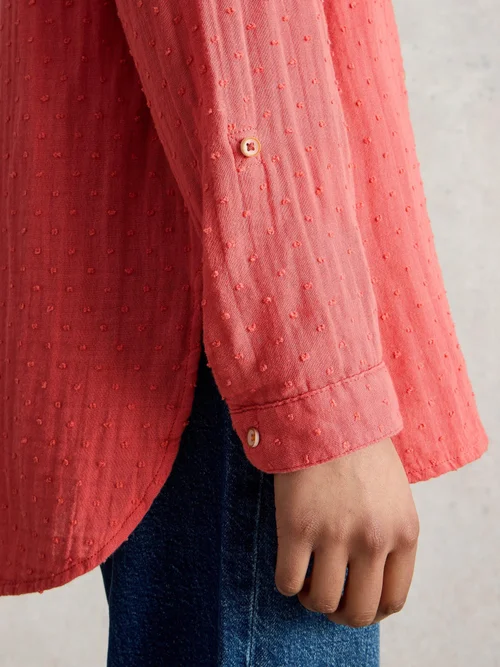 Lange Bluse Sophie - Mid Pink - 42/R Bild 4