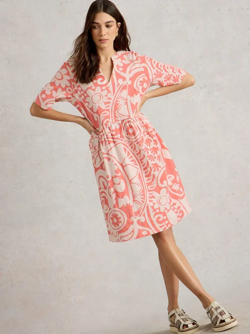 Jerseykleid Thea - Coral Mlt - 52/R Bild 1
