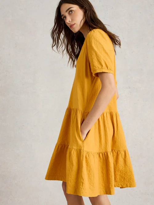 Jerseykleid Clara - Dk Yellow - 36/R Bild 3