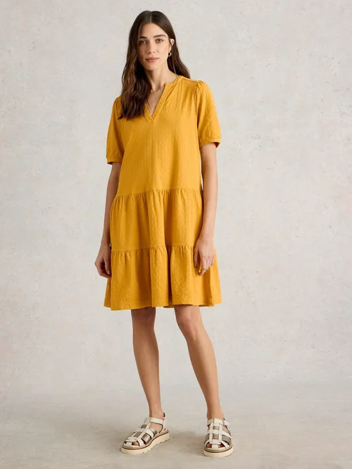 Jerseykleid Clara - Dk Yellow - 36/R Bild 2