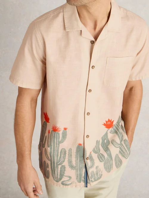 Hemd Hayle mit Kakteenprint - Nat Pr - XXXL Bild 3