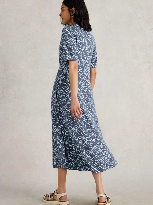 Jerseykleid Megan - Navy Pr - 46/R Bild 4