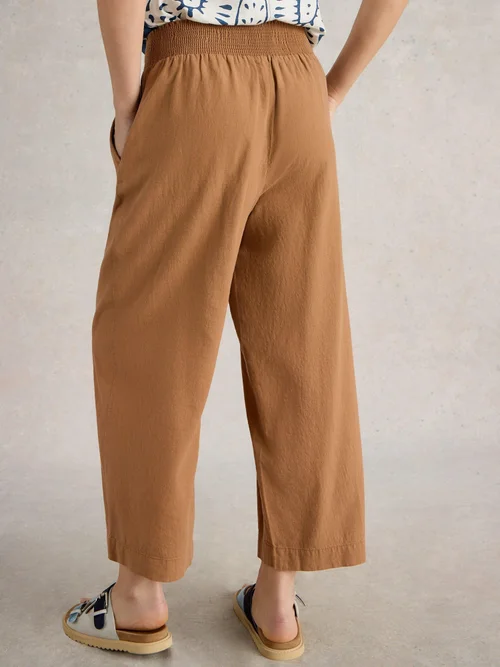 Culotte Shelly aus Leinenmischung - Mid Tan - 52/S Bild 4
