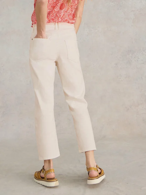 7/8-Jeans Blake mit geradem Bein - Nat White - 52/R Bild 4