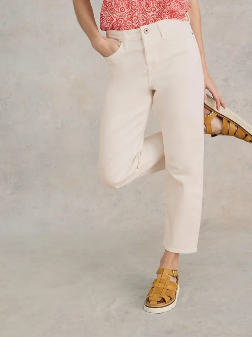 7/8-Jeans Blake mit geradem Bein - Nat White - 52/R Bild 3