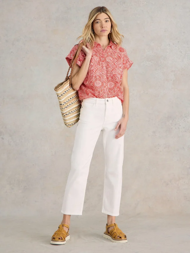 7/8-Jeans Blake mit geradem Bein