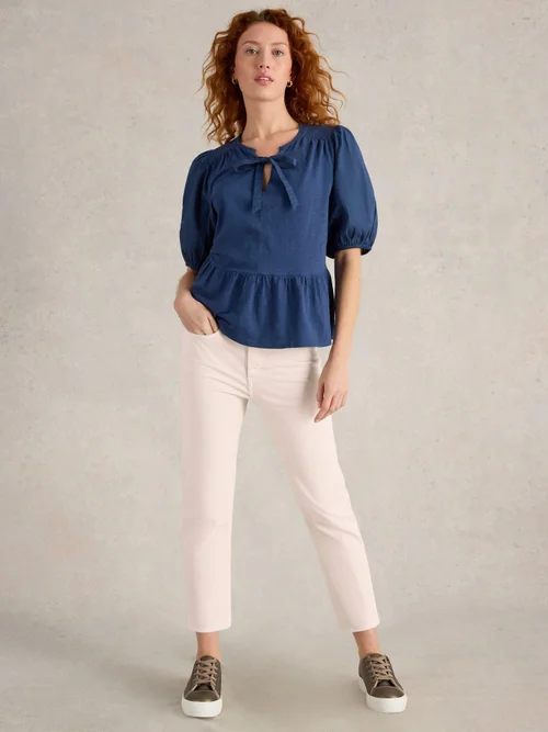 7/8-Jeans Blake mit geradem Bein - Nat White - 52/R Bild 2